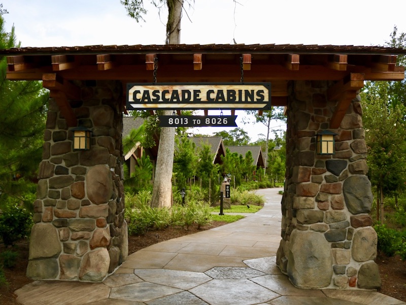 Cascade Cabins walkway